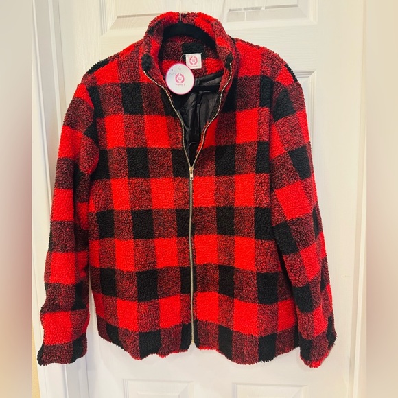 RED AND BLACK Jacket - Picture 1 of 6